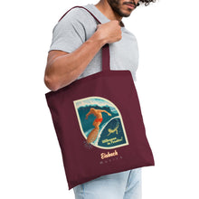 Lade das Bild in den Galerie-Viewer, Jutebeutel München Eisbach - Burgunderrot