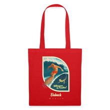 Lade das Bild in den Galerie-Viewer, Jutebeutel München Eisbach - Rot