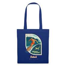 Lade das Bild in den Galerie-Viewer, Jutebeutel München Eisbach - Royalblau