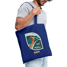 Lade das Bild in den Galerie-Viewer, Jutebeutel München Eisbach - Royalblau