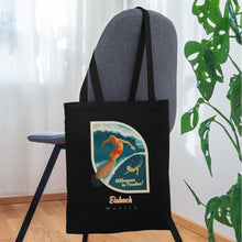 Lade das Bild in den Galerie-Viewer, Jutebeutel München Eisbach - Schwarz