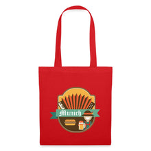 Lade das Bild in den Galerie-Viewer, Jutebeutel Munich - Rot
