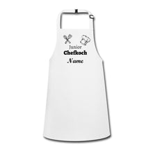 Lade das Bild in den Galerie-Viewer, Kinderschürze personalisierbar mit Namen - Weiß
