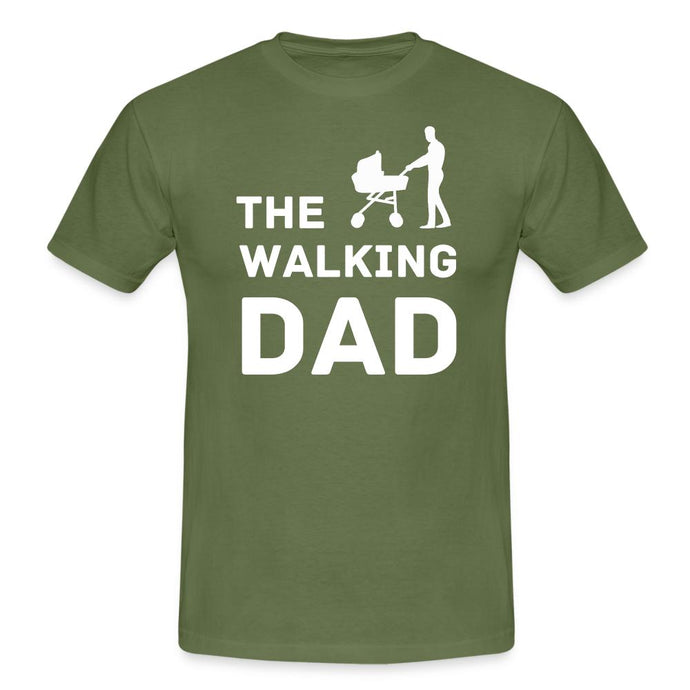 Männer T-Shirt - The Walking Dad - Militärgrün