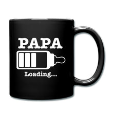 Lade das Bild in den Galerie-Viewer, Papa Tasse schwarz - Loading... - Schwarz