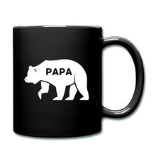 Lade das Bild in den Galerie-Viewer, Papa Tasse schwarz - Papa Bär - Schwarz