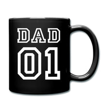Lade das Bild in den Galerie-Viewer, Papa Tasse schwarz - Vatertag - Dad 01 - Schwarz