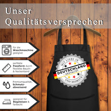 Lade das Bild in den Galerie-Viewer, Grillschürze - Ich grille also bin ich