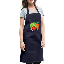 Lade das Bild in den Galerie-Viewer, Kochschürze mit Gemüse - Navy