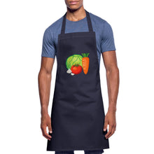 Lade das Bild in den Galerie-Viewer, Kochschürze mit Gemüse - Navy