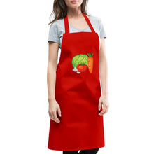 Lade das Bild in den Galerie-Viewer, Kochschürze mit Gemüse - Rot