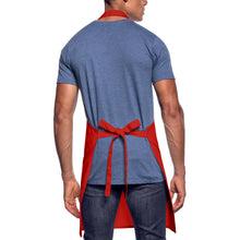 Lade das Bild in den Galerie-Viewer, Kochschürze für Männer - Chefkoch - Rot