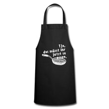 Lade das Bild in den Galerie-Viewer, Kochschürze für Frauen - Schwarz