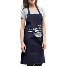 Lade das Bild in den Galerie-Viewer, Kochschürze für Frauen - Navy