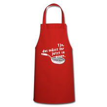 Lade das Bild in den Galerie-Viewer, Kochschürze für Frauen - Rot