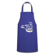 Lade das Bild in den Galerie-Viewer, Kochschürze für Männer - Royalblau