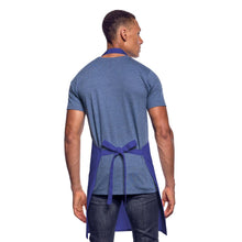 Lade das Bild in den Galerie-Viewer, Kochschürze für Männer - Royalblau