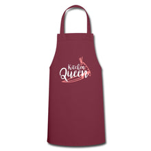 Lade das Bild in den Galerie-Viewer, Kochschürze für Damen - Kitchen Queen - Bordeaux
