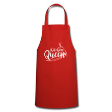 Lade das Bild in den Galerie-Viewer, Kochschürze für Damen - Kitchen Queen - Rot