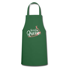 Lade das Bild in den Galerie-Viewer, Kochschürze für Damen - Kitchen Queen - Grün