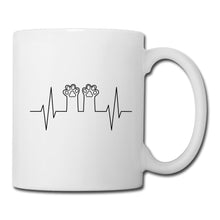 Lade das Bild in den Galerie-Viewer, Katzen Tasse mit Pfoten - Weiß