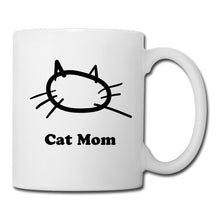 Lade das Bild in den Galerie-Viewer, Tasse Cat Mom - Weiß