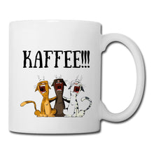 Lade das Bild in den Galerie-Viewer, Tasse mit Katzen - Weiß