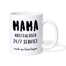 Lade das Bild in den Galerie-Viewer, Mama Tasse - 24/7 Service - Weiß