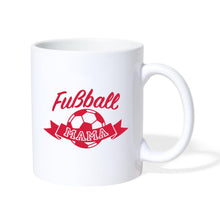 Lade das Bild in den Galerie-Viewer, Mutti Tasse - Fußball Mama - Weiß