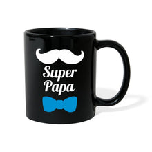 Lade das Bild in den Galerie-Viewer, Papa Tasse schwarz - Vatertag - Super Papa - Schwarz