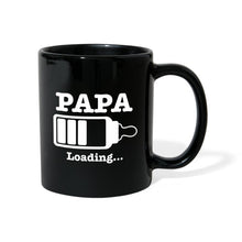 Lade das Bild in den Galerie-Viewer, Papa Tasse schwarz - Loading... - Schwarz
