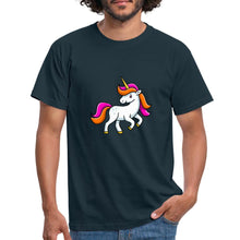 Lade das Bild in den Galerie-Viewer, Männer T-Shirt - Unicorn - Navy