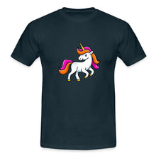 Lade das Bild in den Galerie-Viewer, Männer T-Shirt - Unicorn - Navy