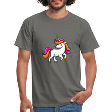 Lade das Bild in den Galerie-Viewer, Männer T-Shirt - Unicorn - Graphit