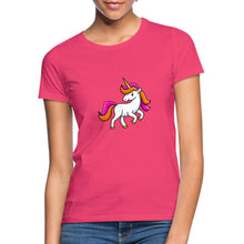 Lade das Bild in den Galerie-Viewer, Frauen T-Shirt - Unicorn - Azalea