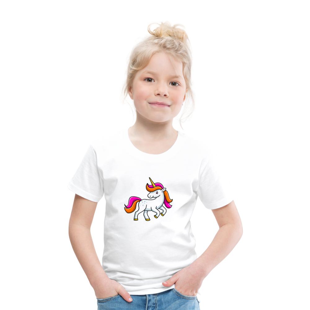 Kinder T-Shirt - Unicorn - Weiß