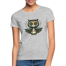 Lade das Bild in den Galerie-Viewer, Frauen T-Shirt Día de los Muertos - Grau meliert