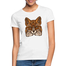 Lade das Bild in den Galerie-Viewer, Frauen T-Shirt - Fuchs - Weiß