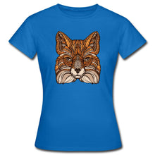 Lade das Bild in den Galerie-Viewer, Frauen T-Shirt - Fuchs - Royalblau
