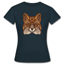 Lade das Bild in den Galerie-Viewer, Frauen T-Shirt - Fuchs - Navy