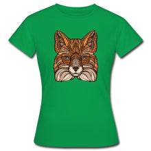 Lade das Bild in den Galerie-Viewer, Frauen T-Shirt - Fuchs - Kelly Green