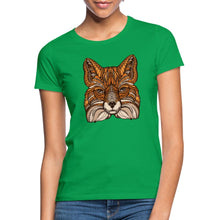 Lade das Bild in den Galerie-Viewer, Frauen T-Shirt - Fuchs - Kelly Green