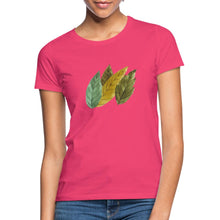 Lade das Bild in den Galerie-Viewer, Frauen T-Shirt - Blätter - Azalea