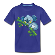 Lade das Bild in den Galerie-Viewer, Kinder T-Shirt - Koalabär - Königsblau
