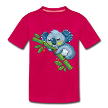 Lade das Bild in den Galerie-Viewer, Kinder T-Shirt - Koalabär - dunkles Pink
