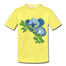 Lade das Bild in den Galerie-Viewer, Kinder T-Shirt - Koalabär - Gelb
