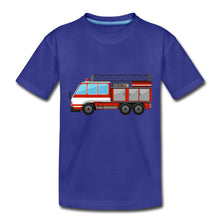 Lade das Bild in den Galerie-Viewer, Kinder T-Shirt - Feuerwehr - Königsblau

