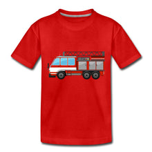 Lade das Bild in den Galerie-Viewer, Kinder T-Shirt - Feuerwehr - Rot
