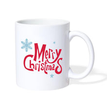 Lade das Bild in den Galerie-Viewer, Weihnachtstasse - Merry Christmas - Weiß