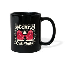 Lade das Bild in den Galerie-Viewer, Tasse für Weihnachten - Merry Christmas - Schwarz